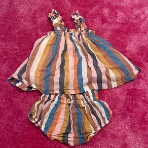 Pink Chicken Girls Tank and Bloomer 18-24M